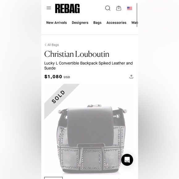 CL Women Backpack Lucky spikes - Picture 4 of 11